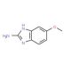 5-Methoxy-1H-benzimidazol-2-amine (CAS 6232-91-3) - chemical structure image
