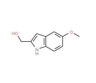 (5-Methoxy-1H-indol-2-yl)methanol - chemical structure image