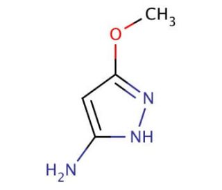 5-Methoxy-1H-pyrazol-3-amine - chemical structure image