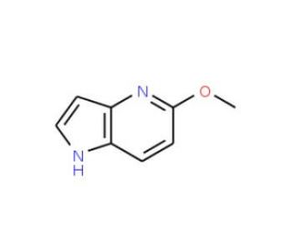 5-Methoxy-1H-pyrrolo[3,2-b]pyridine (CAS 17288-40-3) - chemical structure image