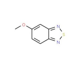 5-Methoxy-2,1,3-benzothiadiazole (CAS 1753-76-0) - chemical structure image