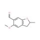 5-methoxy-2-methyl-2,3-dihydro-1-benzofuran-6-carbaldehyde (CAS 85258-19-1) - chemical structure image