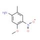 5-Methoxy-2-methyl-4-nitroaniline (CAS 106579-00-4) - chemical structure image