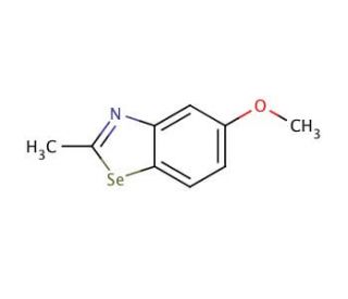 5-Methoxy-2-methylbenzselenazole (CAS 2946-17-0) - chemical structure image