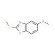 5-Methoxy-2-(methylthio)-1,3-benzoxazole - chemical structure image