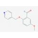 5-methoxy-2-(pyridin-4-ylmethoxy)benzaldehyde - chemical structure image
