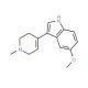 5-Methoxy-3-(1-methyl-1,2,3,6-tetrahydro-4-pyridinyl)-1H-indole - chemical structure image