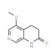 5-Methoxy-3,4-dihydro-1,7-naphthyridin-2(1H)-one (CAS 82673-70-9) - chemical structure image