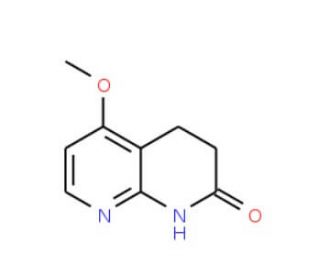 5-Methoxy-3,4-dihydro-1,8-naphthyridin-2(1H)-one (CAS 1045855-18-2) - chemical structure image