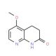 5-Methoxy-3,4-dihydro-1,8-naphthyridin-2(1H)-one (CAS 1045855-18-2) - chemical structure image