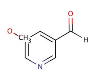5-Methoxy-3-pyridinecarboxaldehyde (CAS 113118-83-5) - chemical structure image
