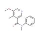 5-Methoxy-N,4-dimethyl-N-phenylnicotinamide (CAS 1105675-65-7) - chemical structure image