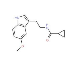 5-Methoxy-N-cyclopropanoyltryptamine (CAS 139564-01-5) - chemical structure image
