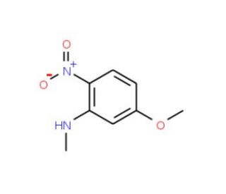 5-Methoxy-N-methyl-2-nitroaniline (CAS 69397-93-9) - chemical structure image