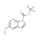 5-Methoxy-pyrrolo[2,3-b]pyridine-1-carboxylic acid tert-butyl ester (CAS 928653-83-2) - chemical structure image