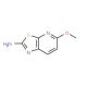 5-Methoxy[1,3]thiazolo[5,4-b]pyridin-2-amine (CAS 13797-77-8) - chemical structure image