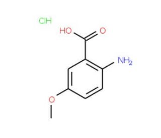 5-Methoxyanthranilic acid HCl (CAS 1882-70-8) - chemical structure image