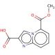 5-(methoxycarbonyl)imidazo[1,2-a]pyridine-2-carboxylic acid - chemical structure image
