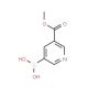 5-(Methoxycarbonyl)pyridine-3-boronic acid (CAS 871329-53-2) - chemical structure image