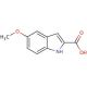 5-Methoxyindole-2-carboxylic acid (CAS 4382-54-1) - chemical structure image
