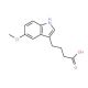 5-Methoxyindole-3-butyric acid (CAS 83696-90-6) - chemical structure image