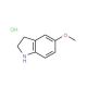 5-Methoxyindoline hydrochloride (CAS 4770-39-2) - chemical structure image