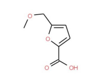 5-Methoxymethyl-furan-2-carboxylic acid (CAS 1917-60-8) - chemical structure image