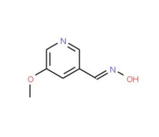 5-Methoxynicotinaldehyde oxime (CAS 1087659-31-1) - chemical structure image