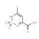 5-Methyl-1,1-dioxo-1,2-dihydro-1lambda~6~,2,6-thiadiazine-3-carboxylic acid - chemical structure image