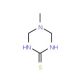 5-methyl-1,4,5,6-tetrahydro-1,3,5-triazine-2-thiol (CAS 6746-27-6) - chemical structure image