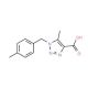 5-Methyl-1-(4-methylbenzyl)-1H-1,2,3-triazole-4-carboxylic acid - chemical structure image