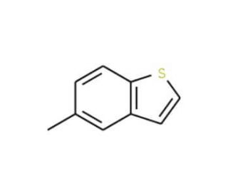 5-Methyl-1-benzothiophene (CAS 14315-14-1) - chemical structure image