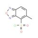 5-methyl-2,1,3-benzoxadiazole-4-sulfonyl chloride - chemical structure image