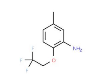 5-methyl-2-(2,2,2-trifluoroethoxy)aniline - chemical structure image