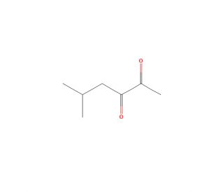 5-Methyl-2,3-hexanedione (CAS 13706-86-0) - chemical structure image