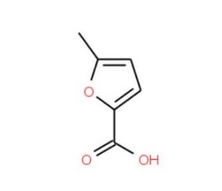 5-Methyl-2-furoic acid (CAS 1917-15-3) - chemical structure image