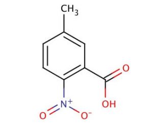 5-Methyl-2-nitrobenzoic acid (CAS 3113-72-2) - chemical structure image