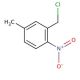 5-Methyl-2-nitrobenzyl chloride (CAS 66424-91-7) - chemical structure image