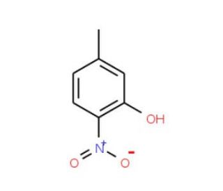 5-Methyl-2-nitrophenol (CAS 700-38-9) - chemical structure image