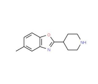 5-Methyl-2-piperidin-4-yl-1,3-benzoxazole - chemical structure image