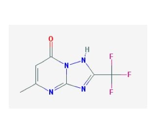 5-Methyl-2-trifluoromethyl-4H-[1,2,4]triazolo[1,5-a]pyrimidin-7-one - chemical structure image