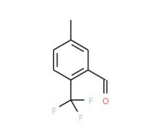 5-Methyl-2-(trifluoromethyl)benzaldehyde (CAS 886502-76-7) - chemical structure image