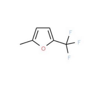 5-Methyl-2-(trifluoromethyl)furan (CAS 17515-75-2) - chemical structure image