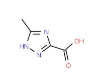 5-Methyl-2H-[1,2,4]triazole-3-carboxylic acid (CAS 7169-98-4) - chemical structure image