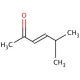 5-Methyl-3-hexen-2-one (CAS 5166-53-0) - chemical structure image