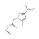 (5-Methyl-3-nitro-pyrazol-1-yl)-acetic acid ethyl ester - chemical structure image