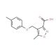 5-methyl-4-[(4-methylphenoxy)methyl]isoxazole-3-carboxylic acid - chemical structure image