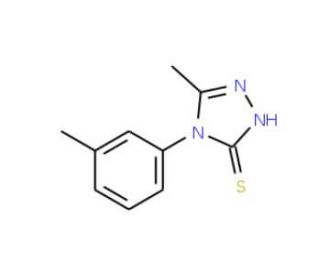 5-methyl-4-(3-methylphenyl)-4H-1,2,4-triazole-3-thiol - chemical structure image