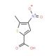 5-methyl-4-nitrothiophene-2-carboxylic acid (CAS 36050-35-8) - chemical structure image