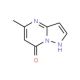 5-methyl-4H,7H-pyrazolo[1,5-a]pyrimidin-7-one (CAS 29274-35-9) - chemical structure image